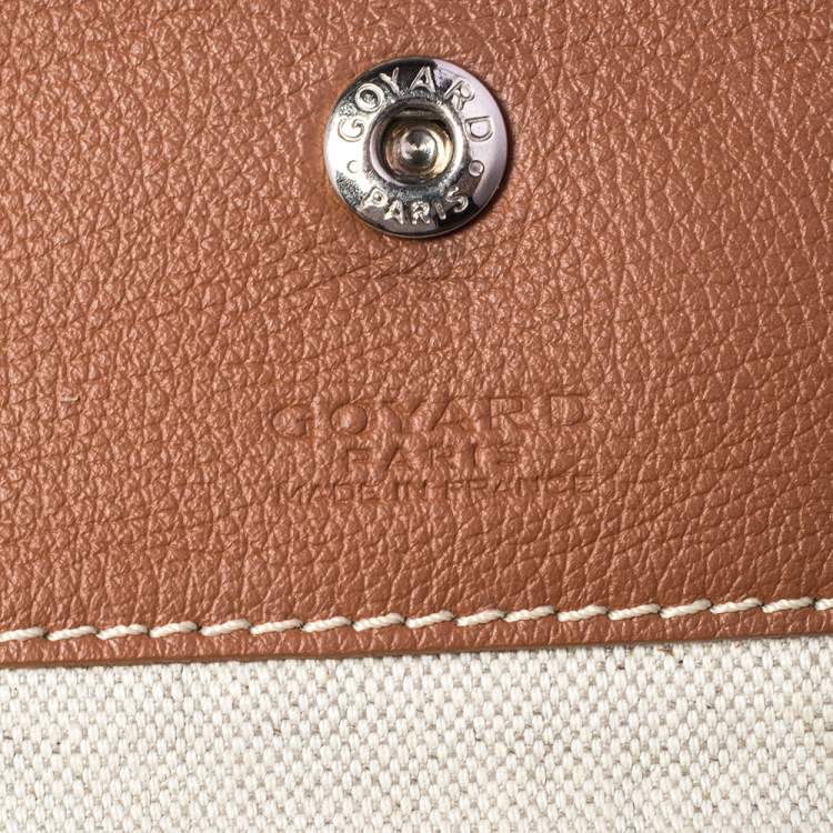 مملوكة مسبقًا Goyard Black Goyardine Coated Canvas St. Louis PM Tote