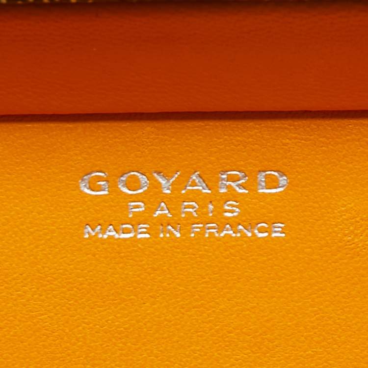 Pre Owned Goyard Black Goyardine Coated Canvas and Leather Minaudière Trunk Bag