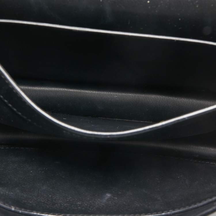 Pre Owned Goyard Black Goyardine Coated Canvas and Leather 223 PM Shoulder Bag