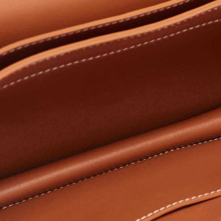 Pre Owned Goyard Brown Goyardine Coated Canvas and Leather 223 Bag