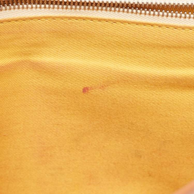 مملوكة مسبقًا Goyard Black/Brown Goyardine Coated Canvas and Leather Belvedere MM Saddle Bag