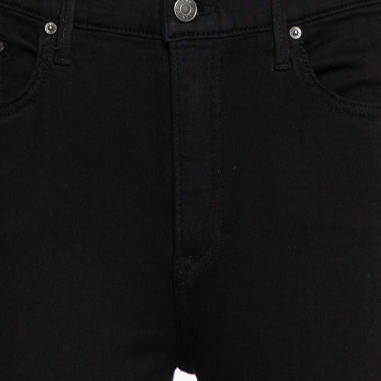 مملوكة مسبقًا Grlfrnd Black Denim Skinny Kendall Jeans M