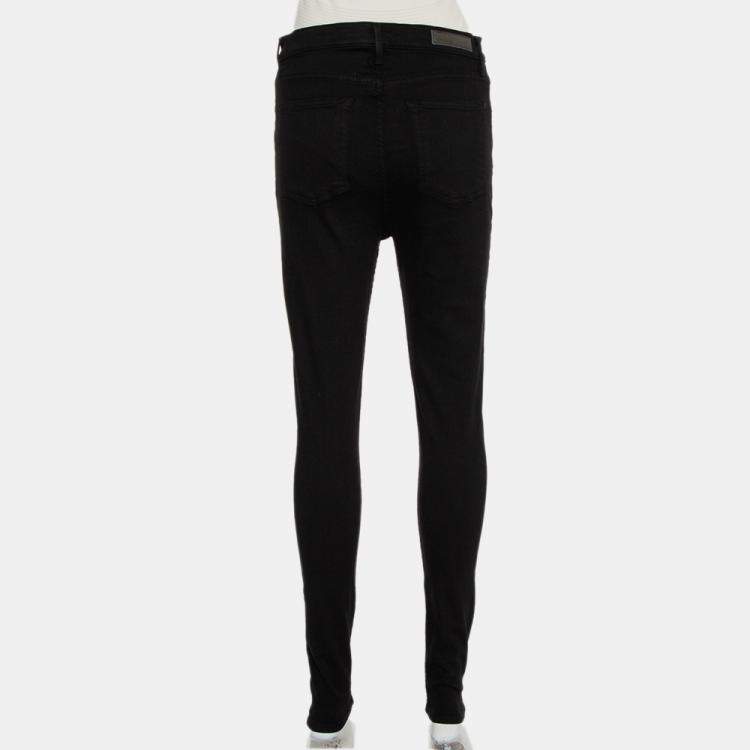 مملوكة مسبقًا Grlfrnd Black Denim Skinny Kendall Jeans M