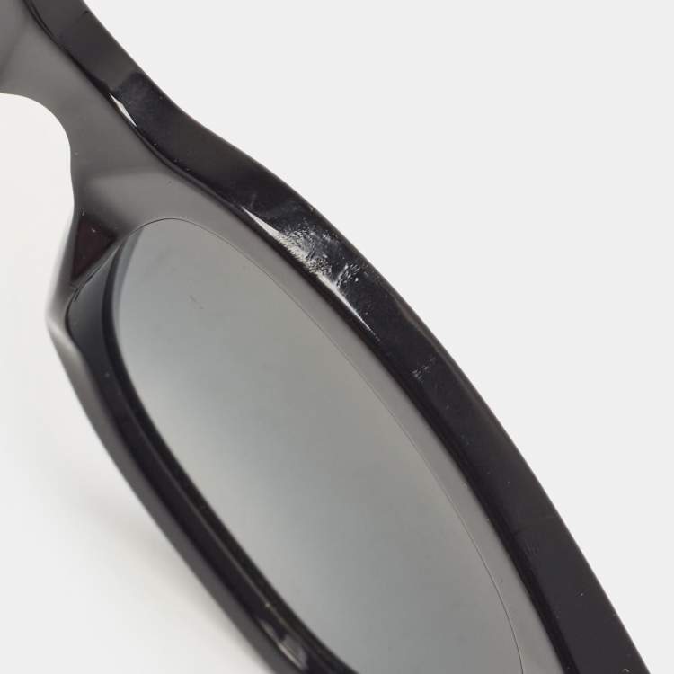 Pre Owned Gucci Black Gradient GG0163S Interlocking G Cat Eye Sunglasses