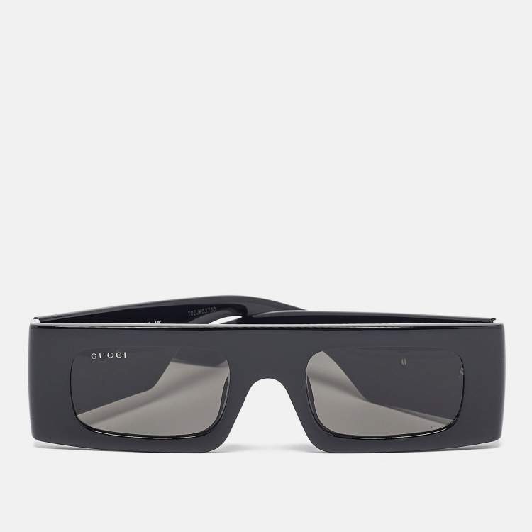 Gucci rectangle sunglasses best sale