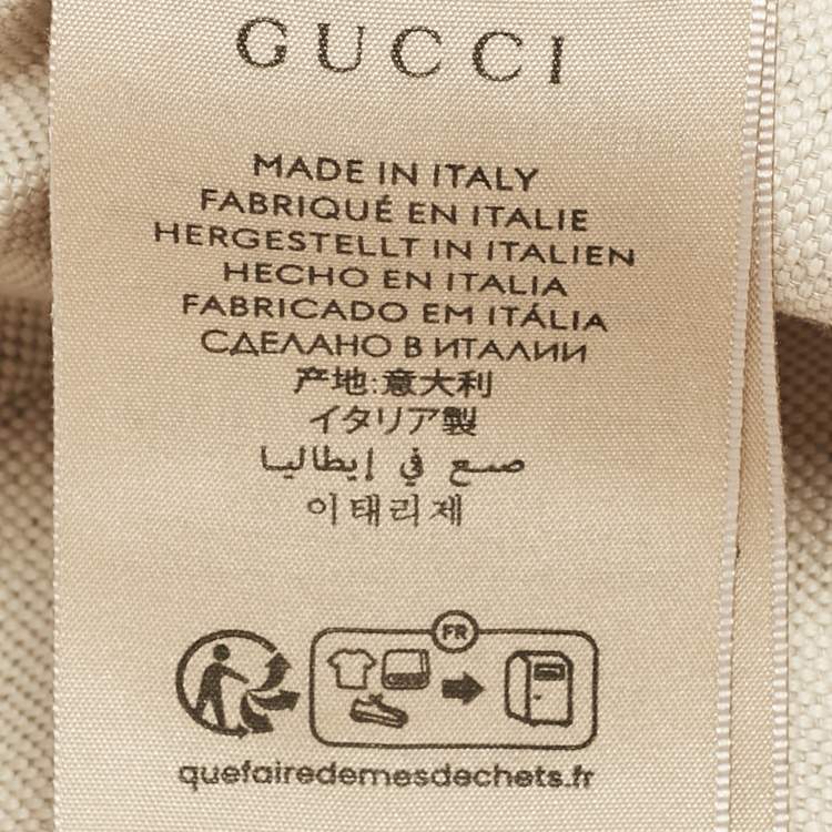 Pre Owned Gucci Pink Logo Monogram Canvas & Leather Detail Bucket Hat S