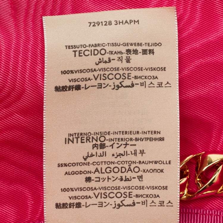 Pre Owned Gucci Pink Elevation Clock Bucket Hat M 