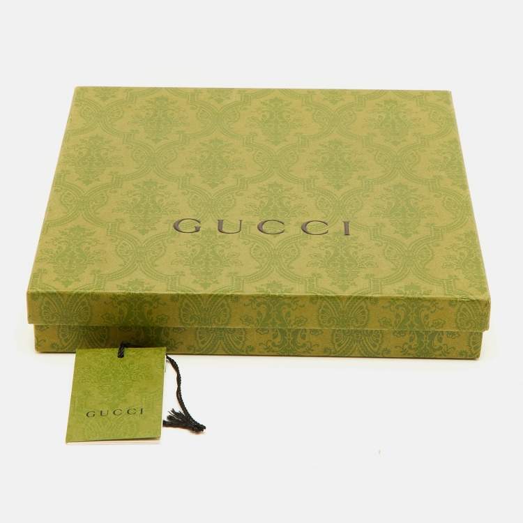 Pre Owned Gucci Brown Eveline Sequined Gloves S/7