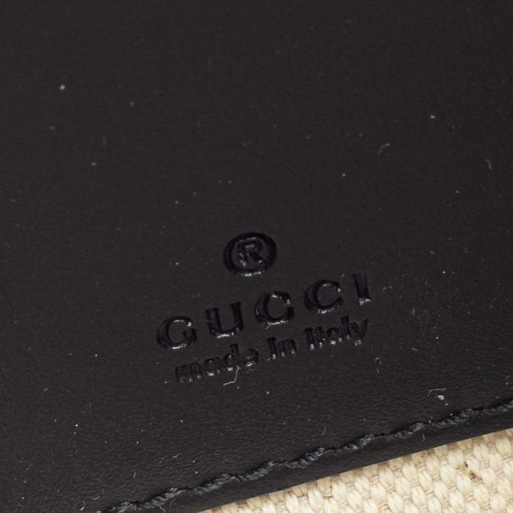 Pre Owned Gucci Beige GG Supreme Canvas Kingsnake Print iPhone Pouch