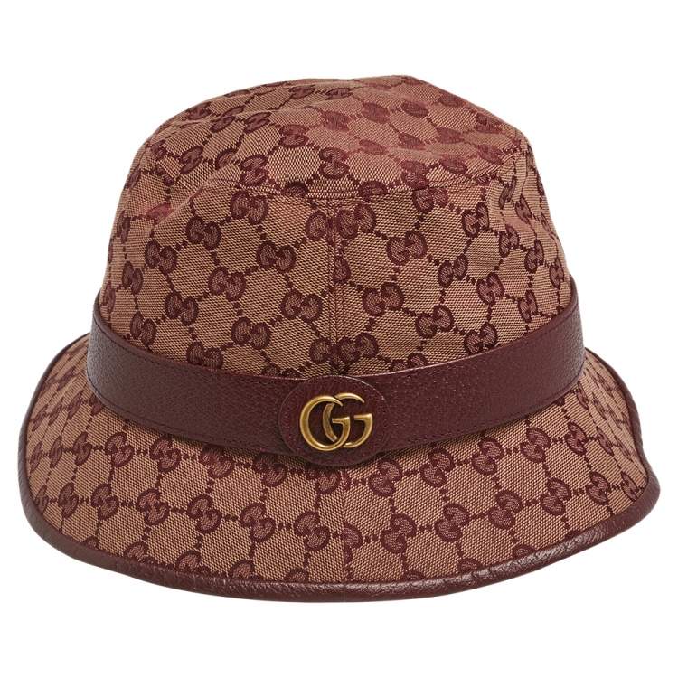 GG canvas bucket hat