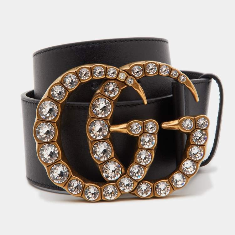 Gucci belt diamonds best sale