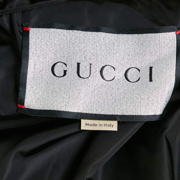 مملوكة مسبقًا Gucci Brown Technical Cotton The Hacker Project Coat XS