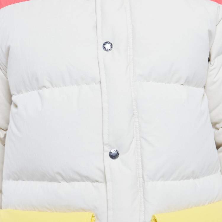 Pre Owned Gucci x The North Face Multicolor Nylon Puffer Down Jacket XS