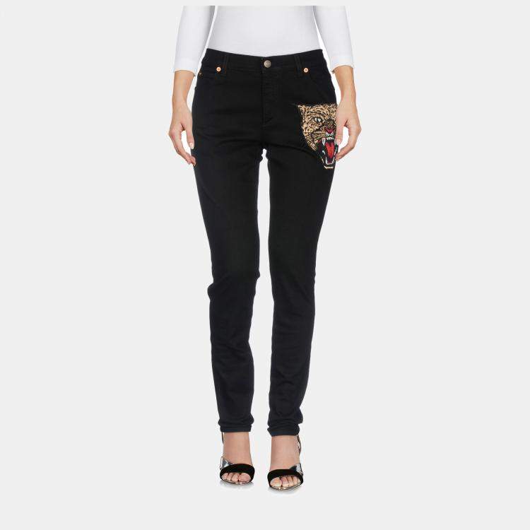 Pre Owned Gucci Cotton Jeans 28