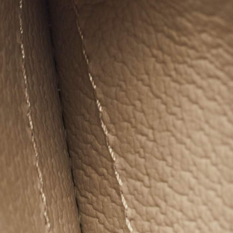 مملوكة مسبقًا Gucci Beige Leather Horsebit Card Holder