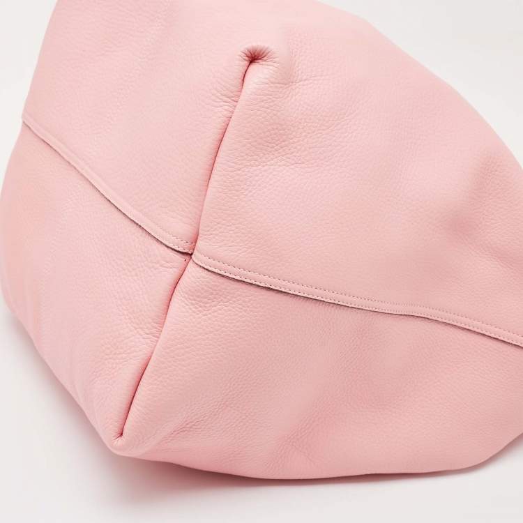 Pre Owned Gucci Pink Leather Medium Jackie 1961 Shoulder Bag
