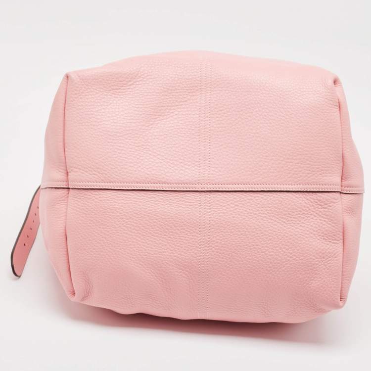 Pre Owned Gucci Pink Leather Medium Jackie 1961 Shoulder Bag