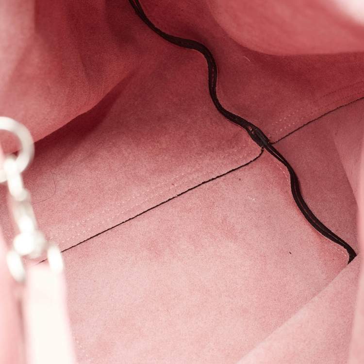 Pre Owned Gucci Pink Leather Medium Jackie 1961 Shoulder Bag