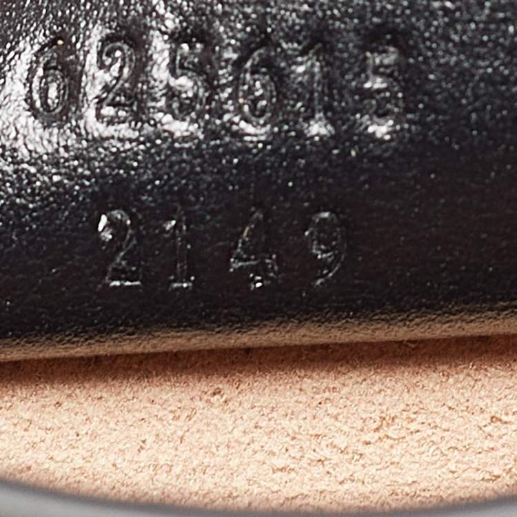 Pre Owned Gucci Black Leather Mini Horsebit 1955 Crossbody Bag