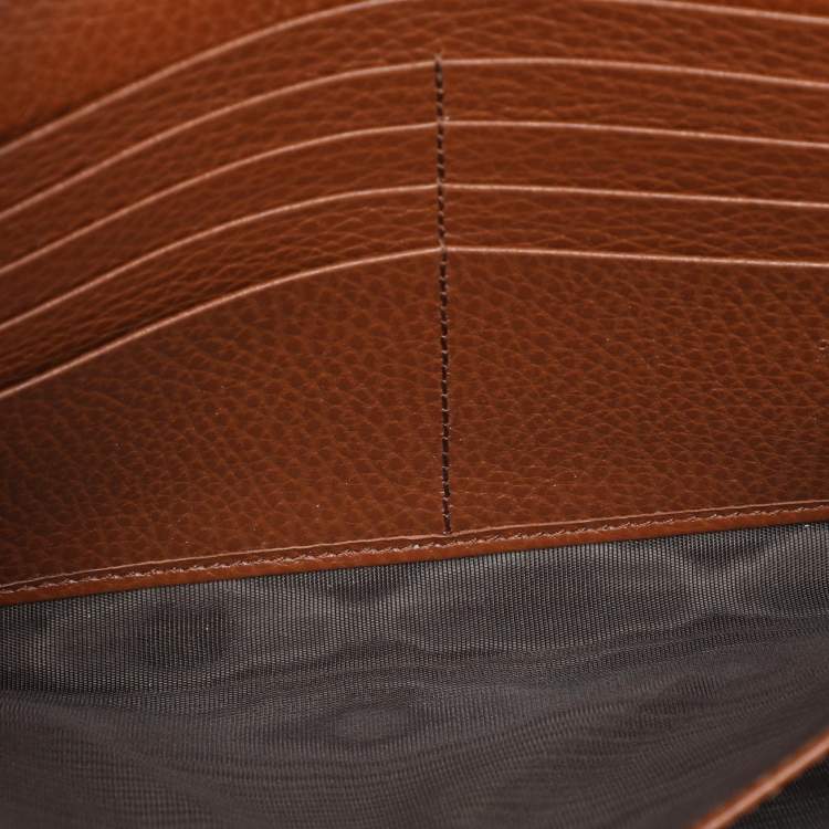 Pre Owned Gucci Blue/Brown GG Velvet Mini Dionysus Wallet On Chain