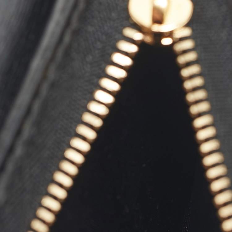 Pre Owned Gucci Black Leather Horsebit 1955 Wallet On Chain
