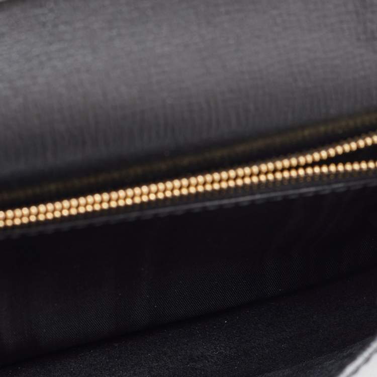 Pre Owned Gucci Black Leather Horsebit 1955 Wallet on Chain