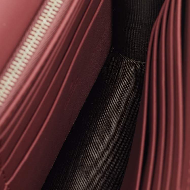 Pre Owned Gucci Multicolor Blooms GG Supreme Canvas Wallet on Chain