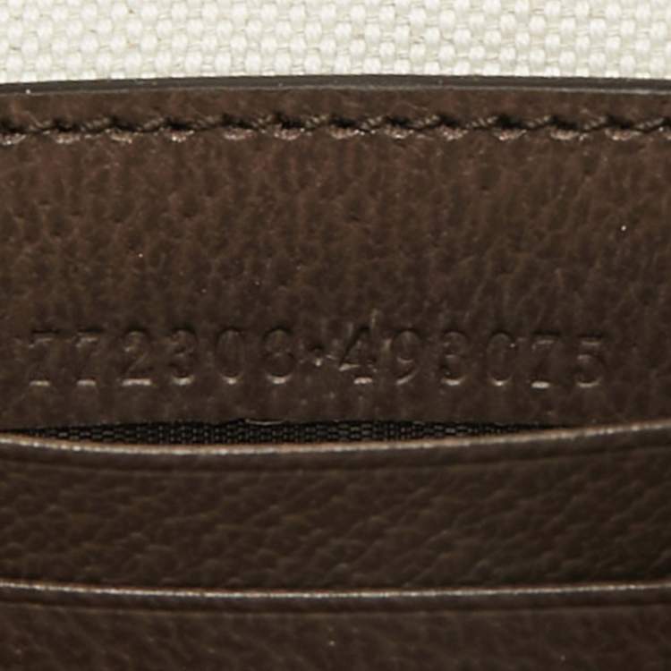 Pre Owned Gucci Brown/Beige GG Supreme Canvas Super Mini Ophidia Hobo