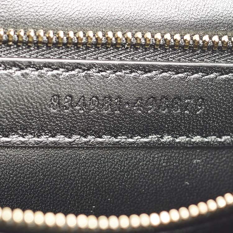 Pre Owned Gucci B Medium Black Microguccissima Leather and Suede Hobo