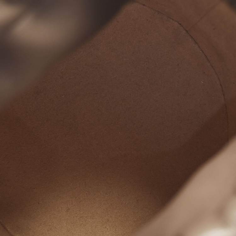 مملوكة مسبقًا Gucci Ophidia Mini Beige/Brown GG Supreme Canvas and Leather Bucket Bag