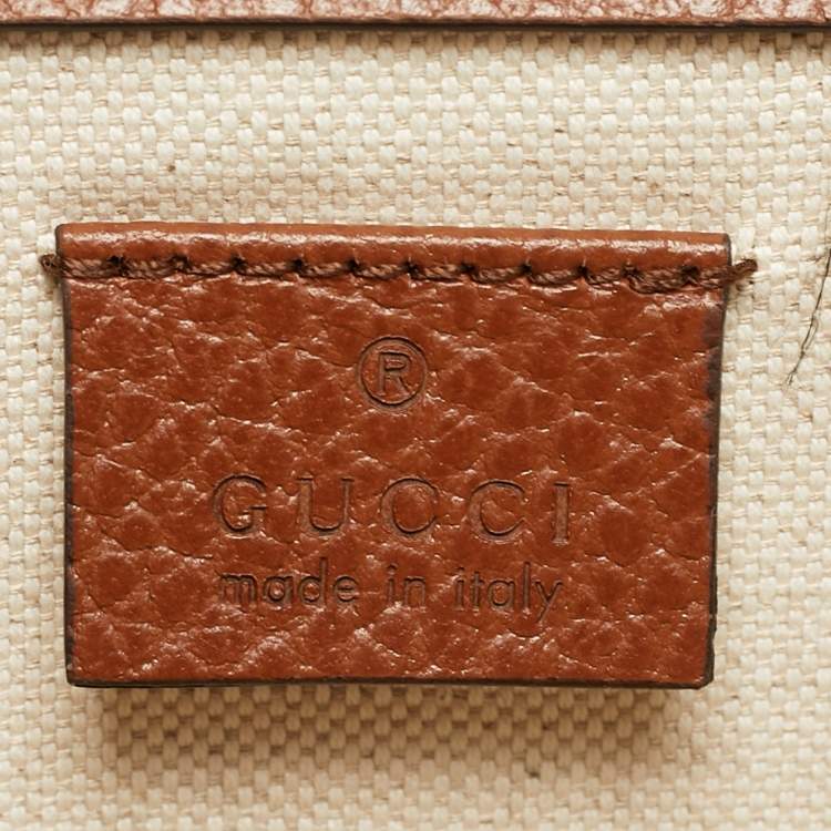 Pre Owned Gucci Dionysus Small Blue/Brown GG Denim and Leather Shoulder Bag