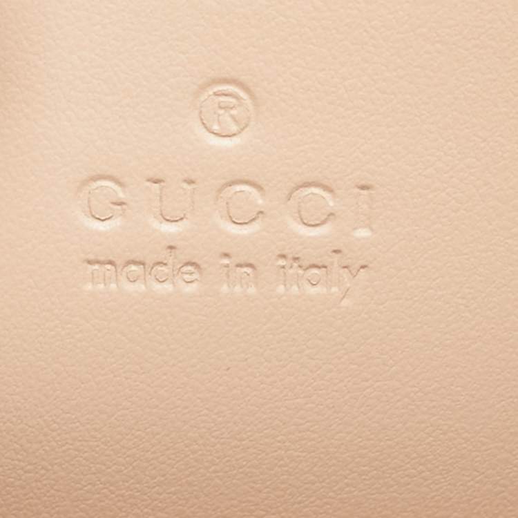 Pre Owned حقيبة كتف غوتشي جلد ماتلاس بيج صغيرة GG