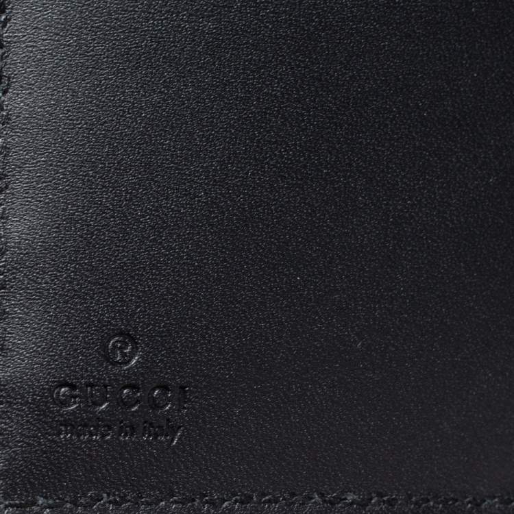 Pre Owned Gucci Beige GG Supreme Canvas Tiger Print Long Bifold Wallet