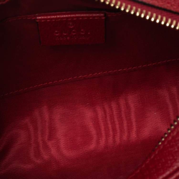 Pre Owned Gucci Multicolor Stripe Canvas and Leather Mini Sylvie Ophidia Crossbody Bag   