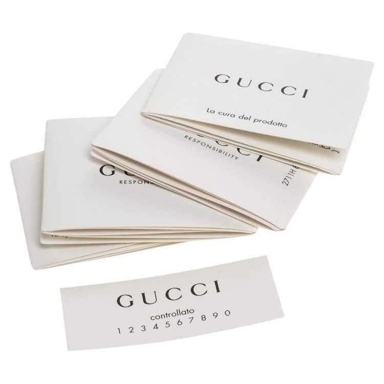 Pre Owned Gucci Beige/Red GG Supreme Canvas Bosco Patch Pouch