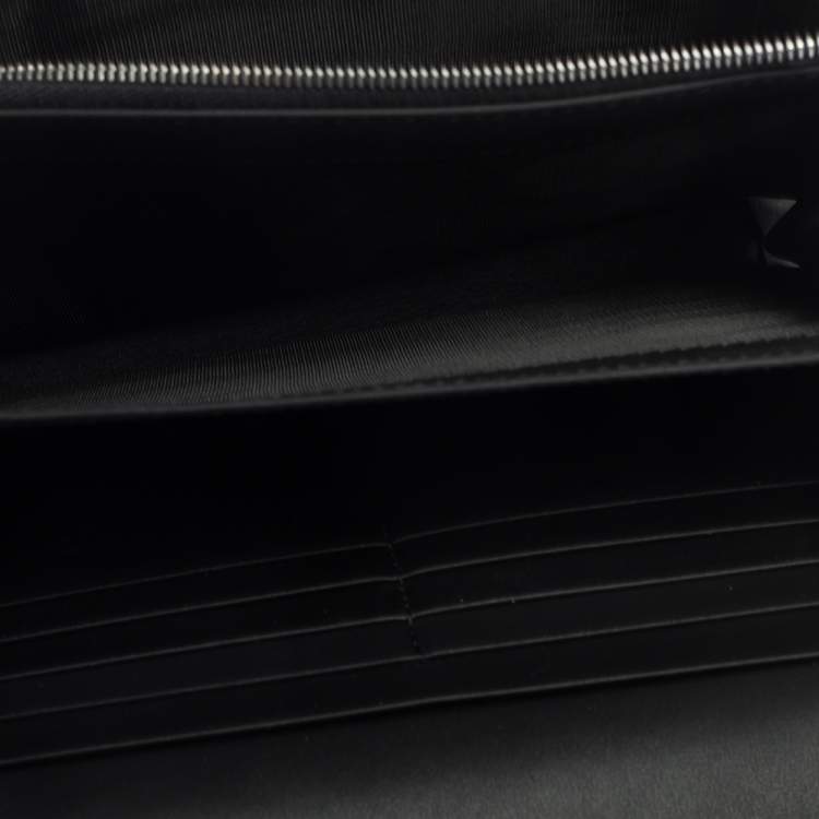 Pre Owned Gucci Black Suede Dionysus Wallet On Chain           