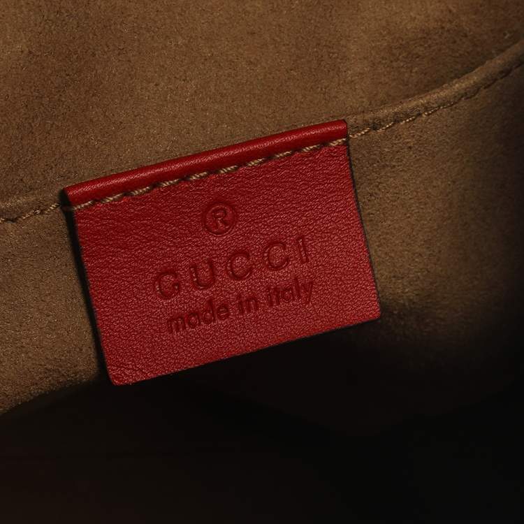 Pre Owned Gucci Multicolor GG Supreme Canvas and Leather Padlock Backpack