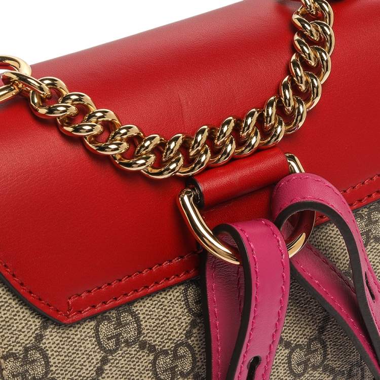 gucci padlock gg supreme backpack