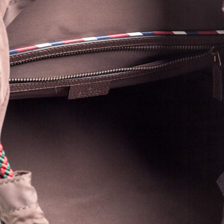 مملوكة مسبقًا Gucci Beige GG Supreme Canvas Courrier Soft Drawstring Backpack