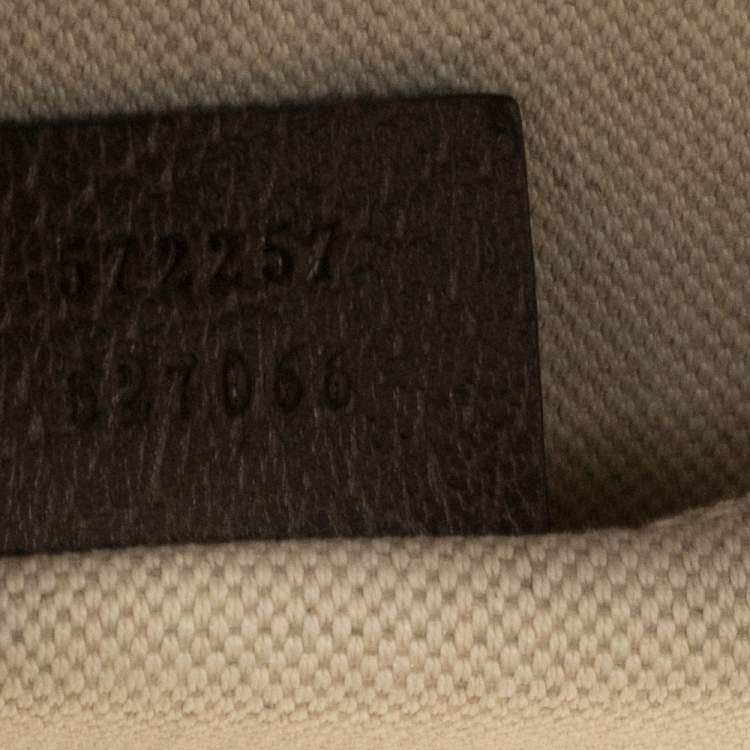 Pre Owned Gucci Beige/Brown GG Supreme Canvas and Leather Ophidia Duffel Bag
