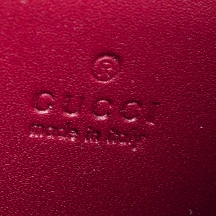 مملوكة مسبقًا Gucci Red GG Velvet Mini Dionysus Wallet On Chain