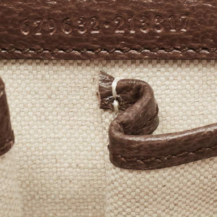 Pre Owned Gucci Multicolor GG Supreme Canvas, Leather and Python Medium Bamboo 1947 Top Handle Bag