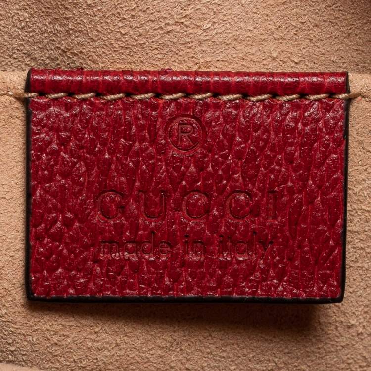 Pre Owned Gucci Multicolor GG Supreme Canvas and Leather Mini Ophidia Crossbody Bag