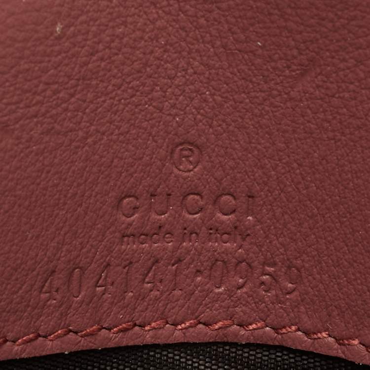 Pre Owned Gucci Multicolor GG Supreme Blooms Canvas and Leather Dionysus Wallet On Chain