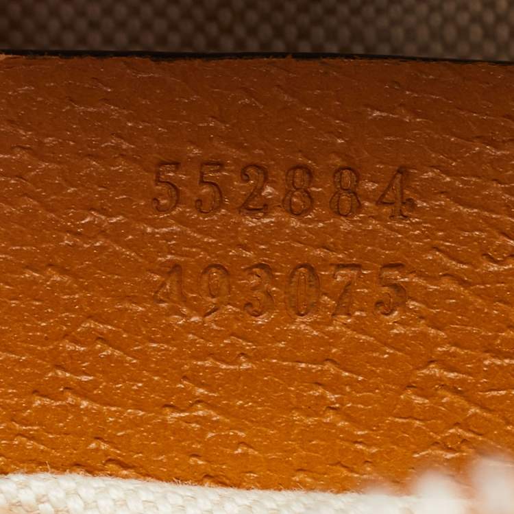 Pre Owned Gucci x Disney Tan/Beige Mickey Print GG Supreme Canvas Small Backpack