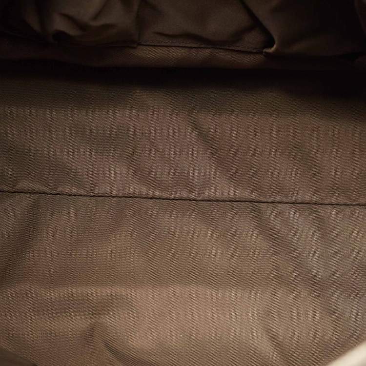 Pre Owned Gucci Beige/Ebony GG Supreme Canvas Baby Changing Bag