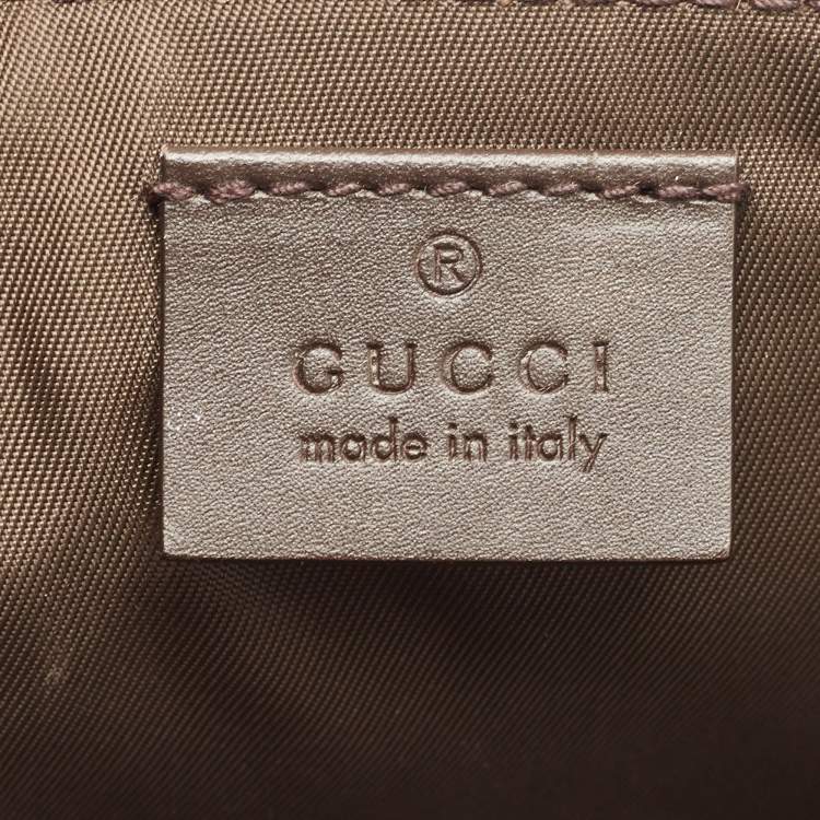 Pre Owned Gucci Beige/Ebony GG Supreme Canvas Baby Changing Bag