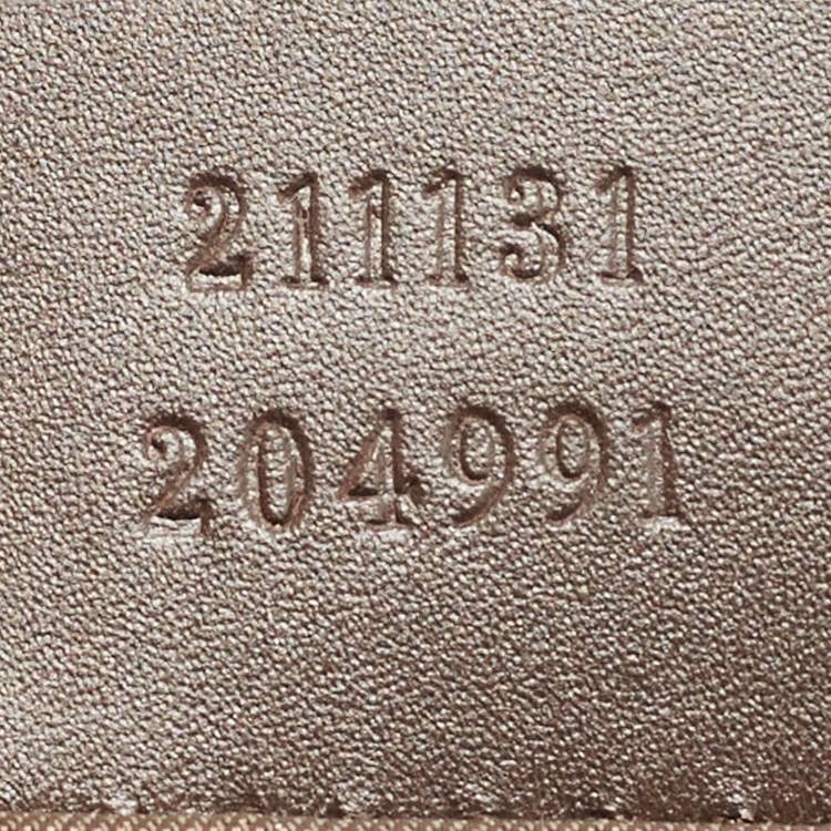 Pre Owned Gucci Beige/Ebony GG Supreme Canvas Baby Changing Bag