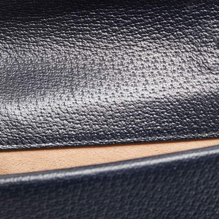 Pre Owned Gucci Beige/Blue GG Supreme Canvas and Leather Super Mini Dionysus Shoulder Bag