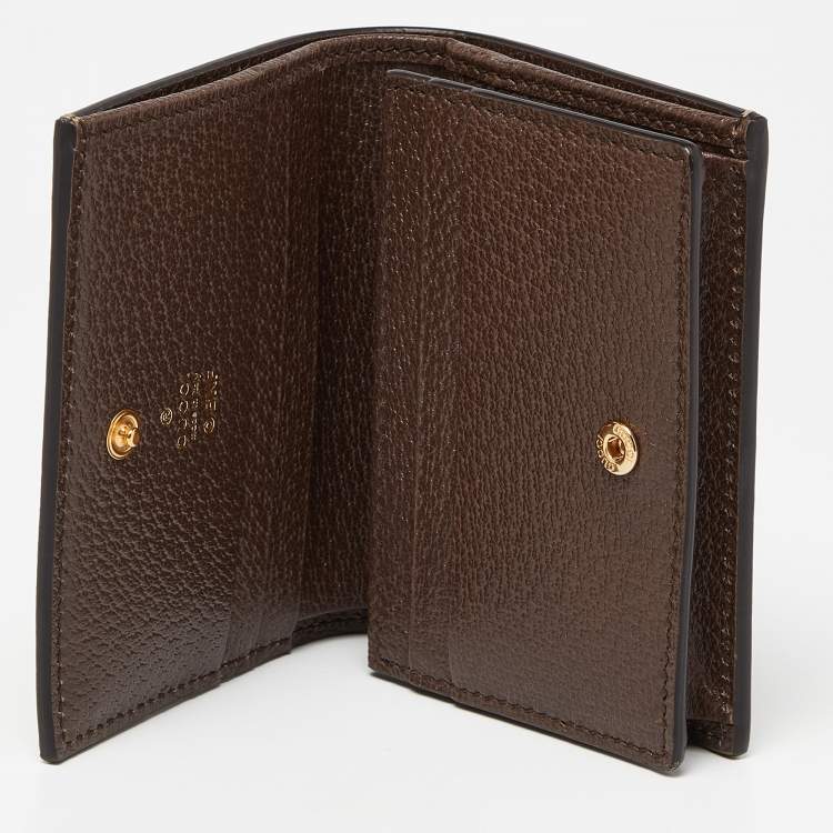 مملوكة مسبقًا Gucci Beige GG Supreme Canvas Rainbow and Stars Bananya Card Case